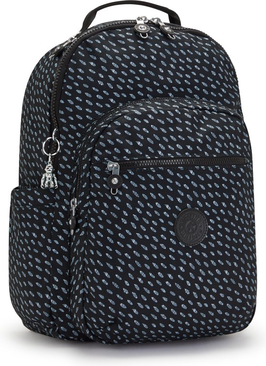 kipling Dames Kipling Seoul M Lite Rugzakken Zwart