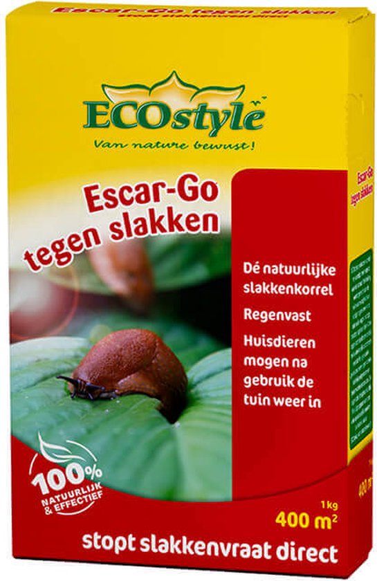 ECOstyle Escar-Go Bestrijdingsmiddel tegen Slakken - Regenvaste...