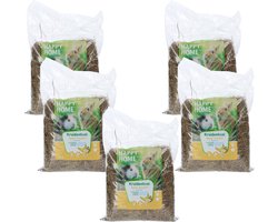 Happy Home Kruidenhooi - Appel&Banaan - Konijnenvoer - 5 x 500 g