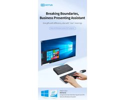 Viatel Smart Portable Business Office Home Windows Systeem Draadloze Wifi Bluetooth Projector