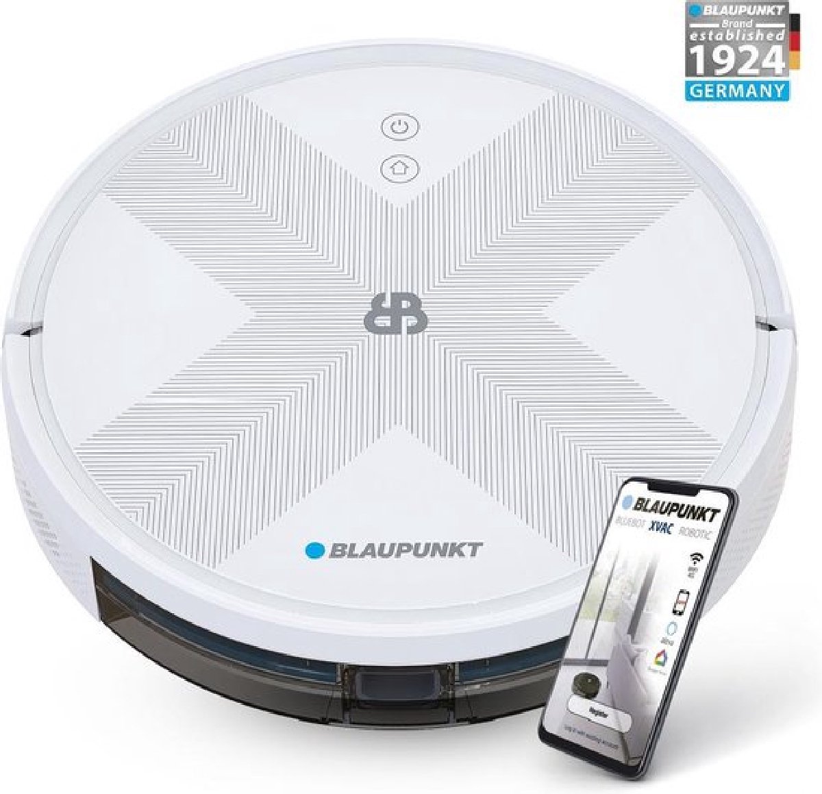 Blaupunkt Bluebot XVAC BPKVCBB1XVB ‚Äì Robotstofzuiger met optie tot Dweilfunctie ‚Äì...