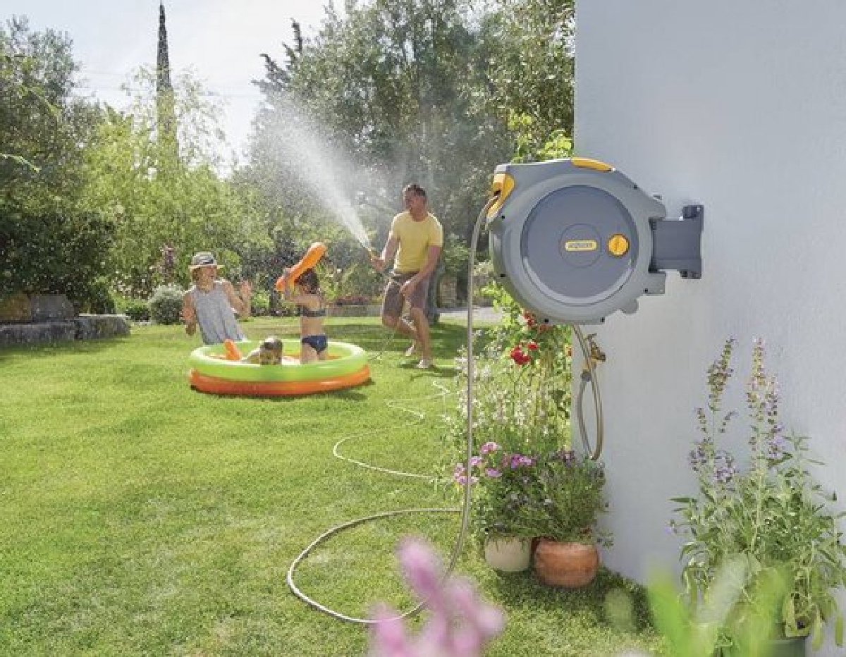 Hozelock Automatische slangenhaspel inclusief 25 meter slang – foto 3