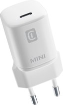 Cellularline - Reislader, 20W Mini PD usb-c iPhone, wit