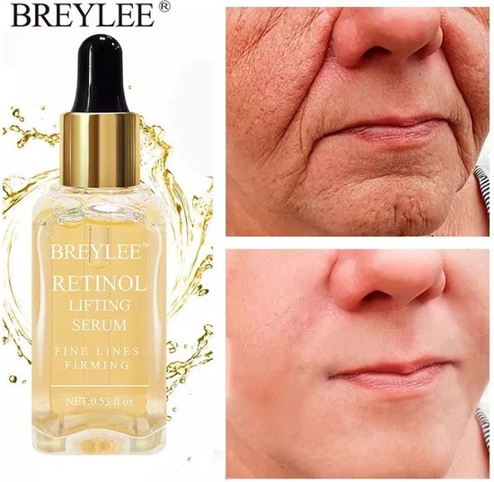 Foto: Gezicht collageen lifting verstevigende serum rimpel verwijderaar anti aging care retinol firming