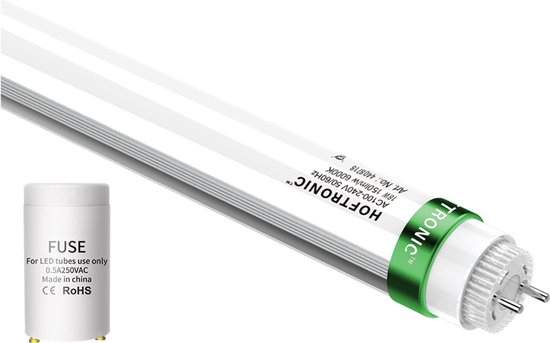 10x Tube LED T8 (G13) TL 120 cm - Compatible VSA - 18 Watt - 2700 Lumen -  6000K Blanc... | bol.com