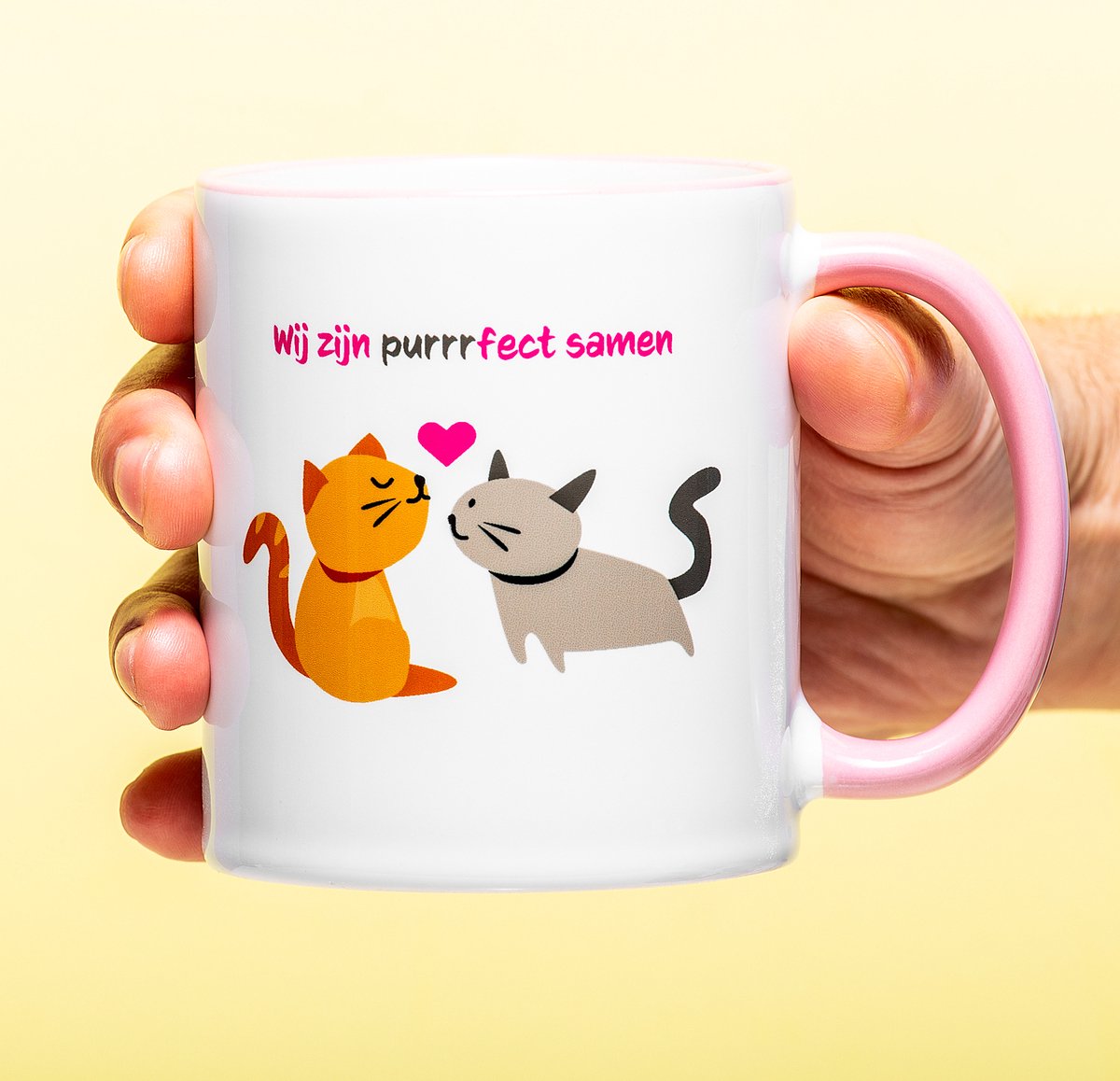 Ditverzinjeniet Mok Wij Zijn Purrrfect Samen - Mok