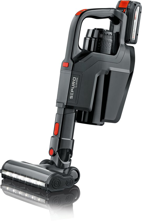 Severin HV 7187 aspirateur balai et balai électrique Sac à poussière 1 L 450 W Noir