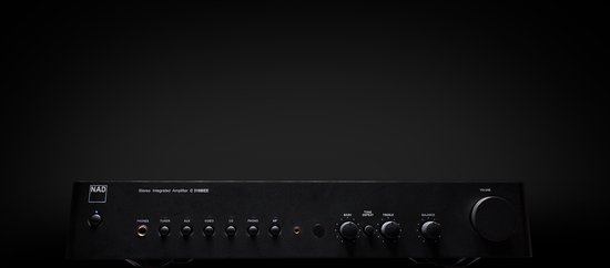NAD C 316BEE V2 Geïntegreerde stereo versterker - 2x 40W - Zwart — afbeelding 4