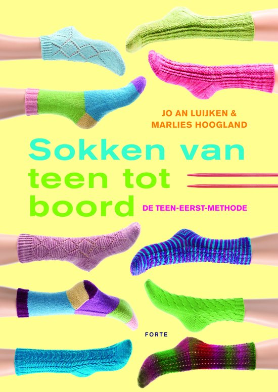 Cover van het boek 'Sokken van teen tot boord' van Jo An Luijken en Marlies Hoogland
