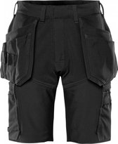 Fristads Korte Broek Stretch 2598 Lws - Zwart - C52