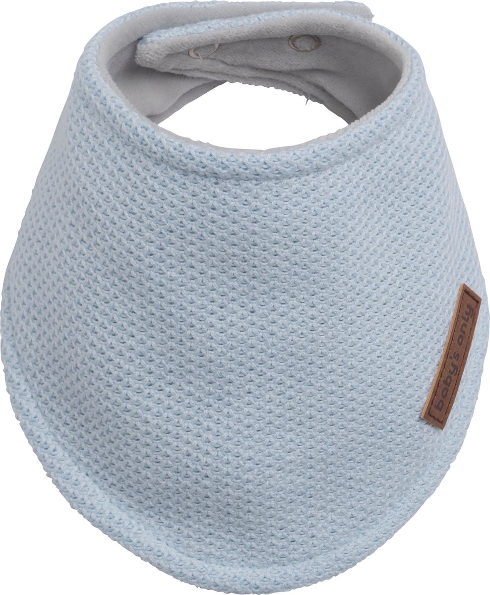 Goedkoopste Baby's Only Bandana slab - Slabber Classic - Poederblauw - 0-8 maanden - Verstelbaar in twee maten