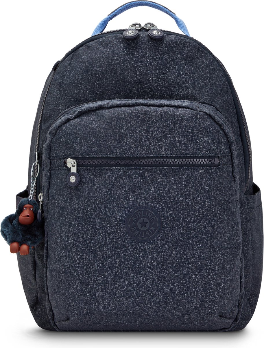 Kipling Rugzak Seoul True Blue Glitter