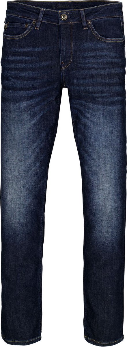 GARCIA Fermo Heren Superslim Fit Jeans Blauw - Maat W30 X L32 | bol.com