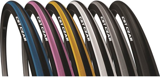 Cst Buitenband Race Czar 700 X 23c (23-622) Zwart/rood van CST — afbeelding 5