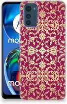 Beschermhoesje Motorola Moto E32 Smartphone hoesje Barok Pink