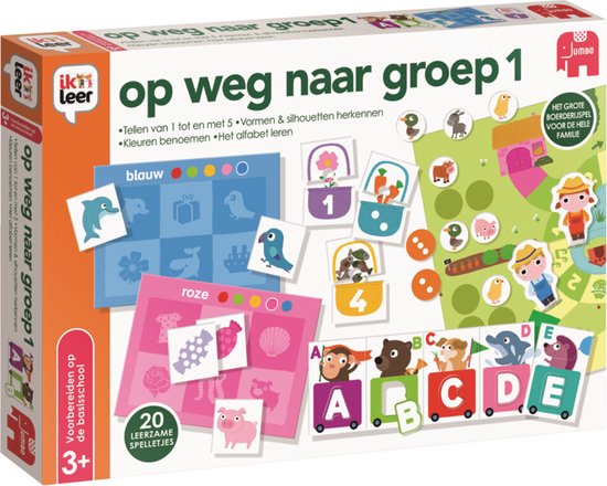 Jumbo - Ik Leer - Op Weg Naar Groep 1 - Educatief spel - Vanaf 3 jaar