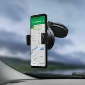 LuxeBass Telefoonhouder Auto | Voorruit en Dashboard | Zuignap & Klemsysteem | 360 graden roteren - LB510