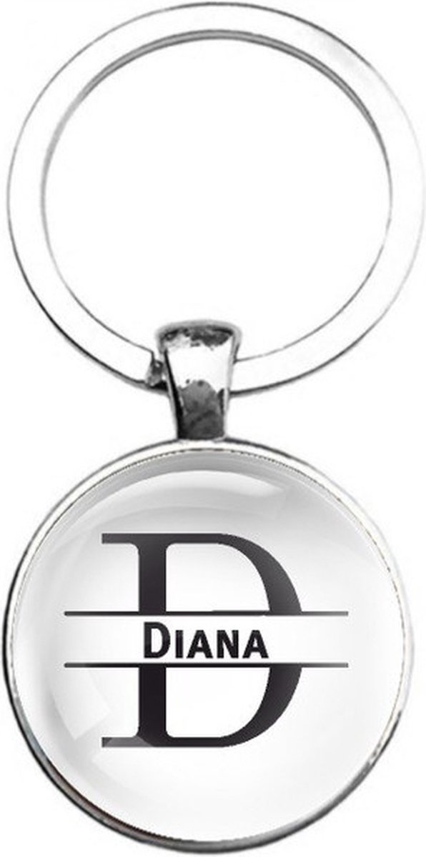 Sleutelhanger Glas - Diana