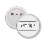 Button Met Speld 58 MM - Veronique