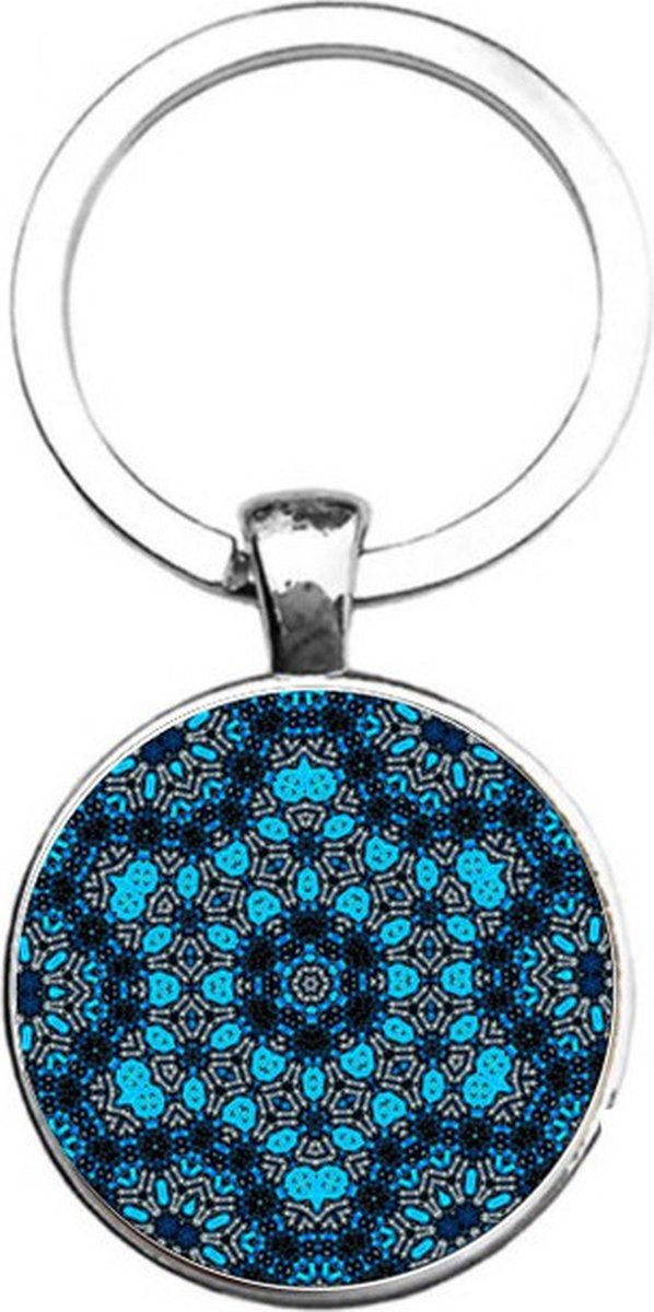 Sleutelhanger Glas - Mandala