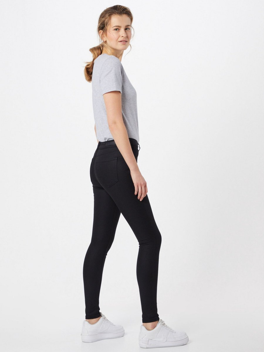 Tom Tailor Denim - TTNELA extra skinny jeans met TENCEL(TM) modal - Maat 31/30 - black denim