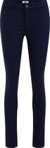 WE Fashion Dames high rise skinny jeans met stretch