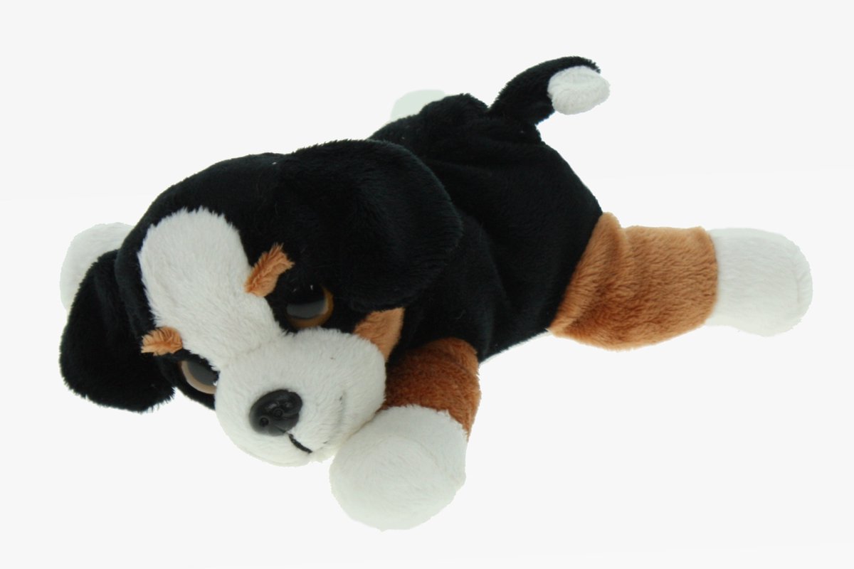 Pluche knuffel dieren Berner Sennen hond van 18 cm - Speelgoed honden knuffels - Cadeau voor jongens/meisjes - Cornelissen