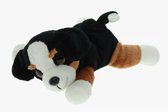 Pluche knuffel dieren Berner Sennen hond van 18 cm - Speelgoed honden knuffels - Cadeau voor jongens/meisjes