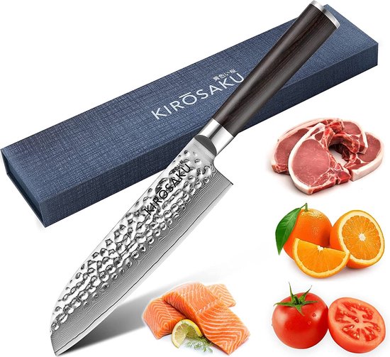 Kirosaku Premium Santoku mes