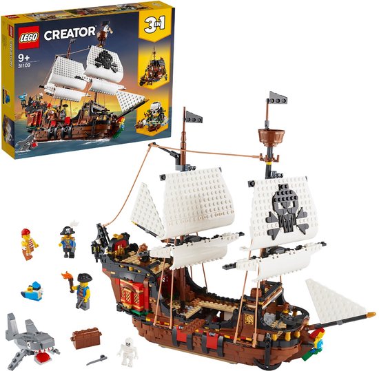 LEGO Creator Piratenschip - 31109 | bol.com