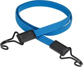Flat bungee 120cm - colour : dark bluedouble reverse hook