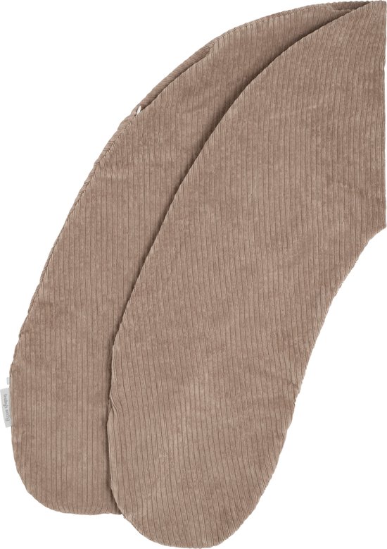 Voedingskussen - Baby's Only Voedingskussenhoes - Zwangerschapskussen hoes - Zijslaapkussen hoes Sense - Clay - 160 cm