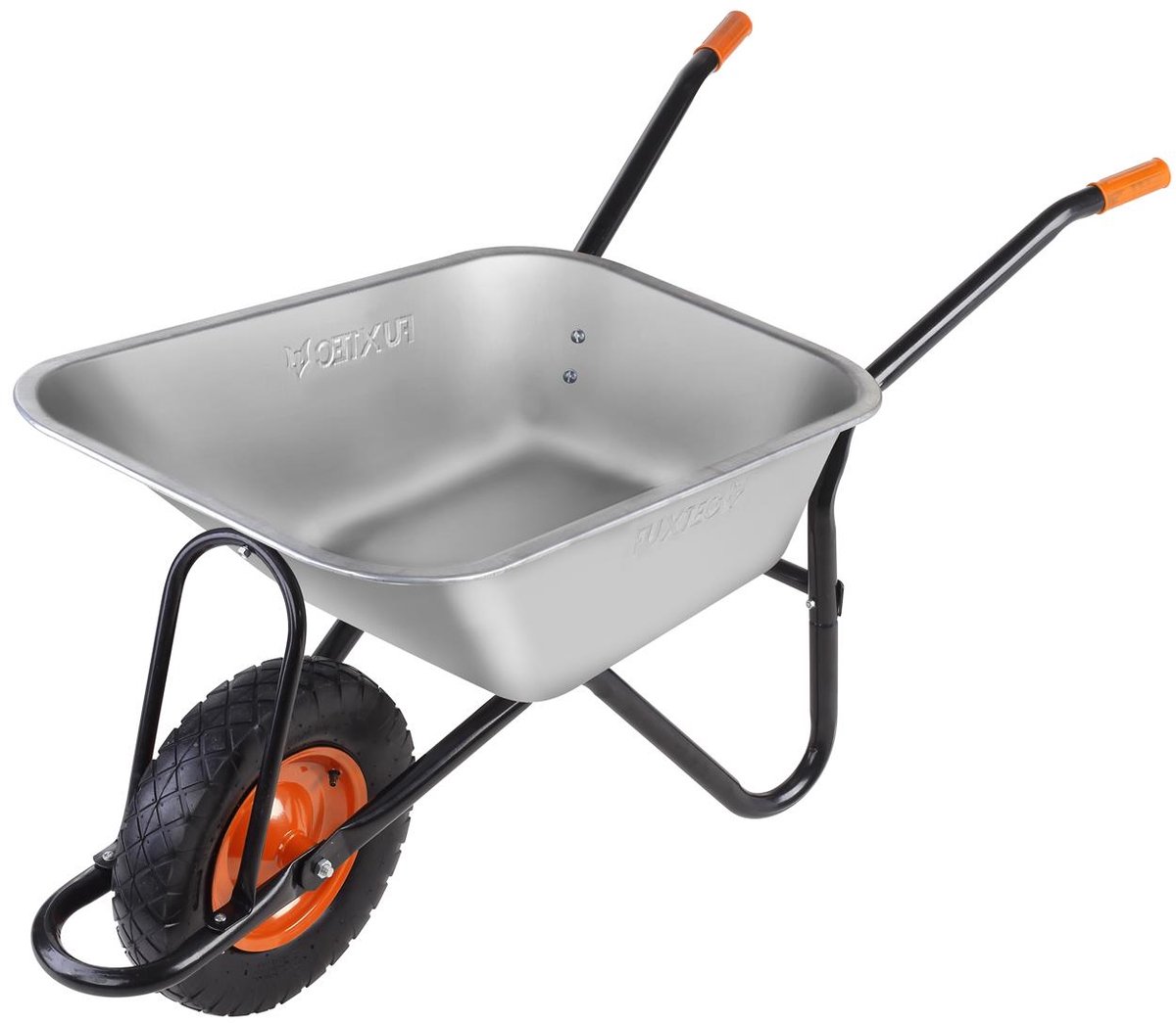 Bol.com Kruiwagen - FUXTEC FX-WB6404G - belasting 120 kg inhoud 90 L gegalvaniseerd staal aanbieding