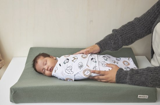 Meyco Baby Animal swaddlemeyco inbakerdoek - multicolour - 4-6 maanden van Meyco — afbeelding 3