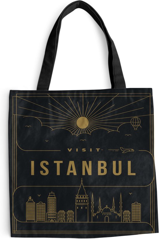 Sac à bandoulière Sac de plage Shopper City View Istanbul