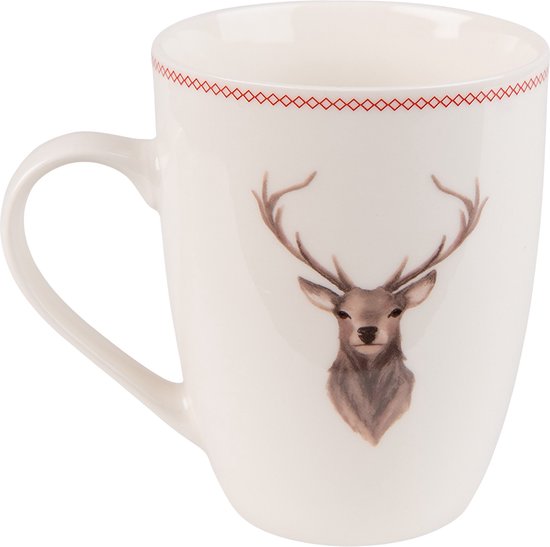 GRUSS & CO XL beker motief je dag lievelingsbeker van porselein, mok