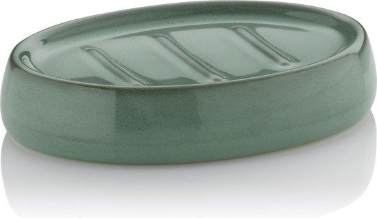 Porte-savon, Céramique, Vert Pin - Kela | Liane