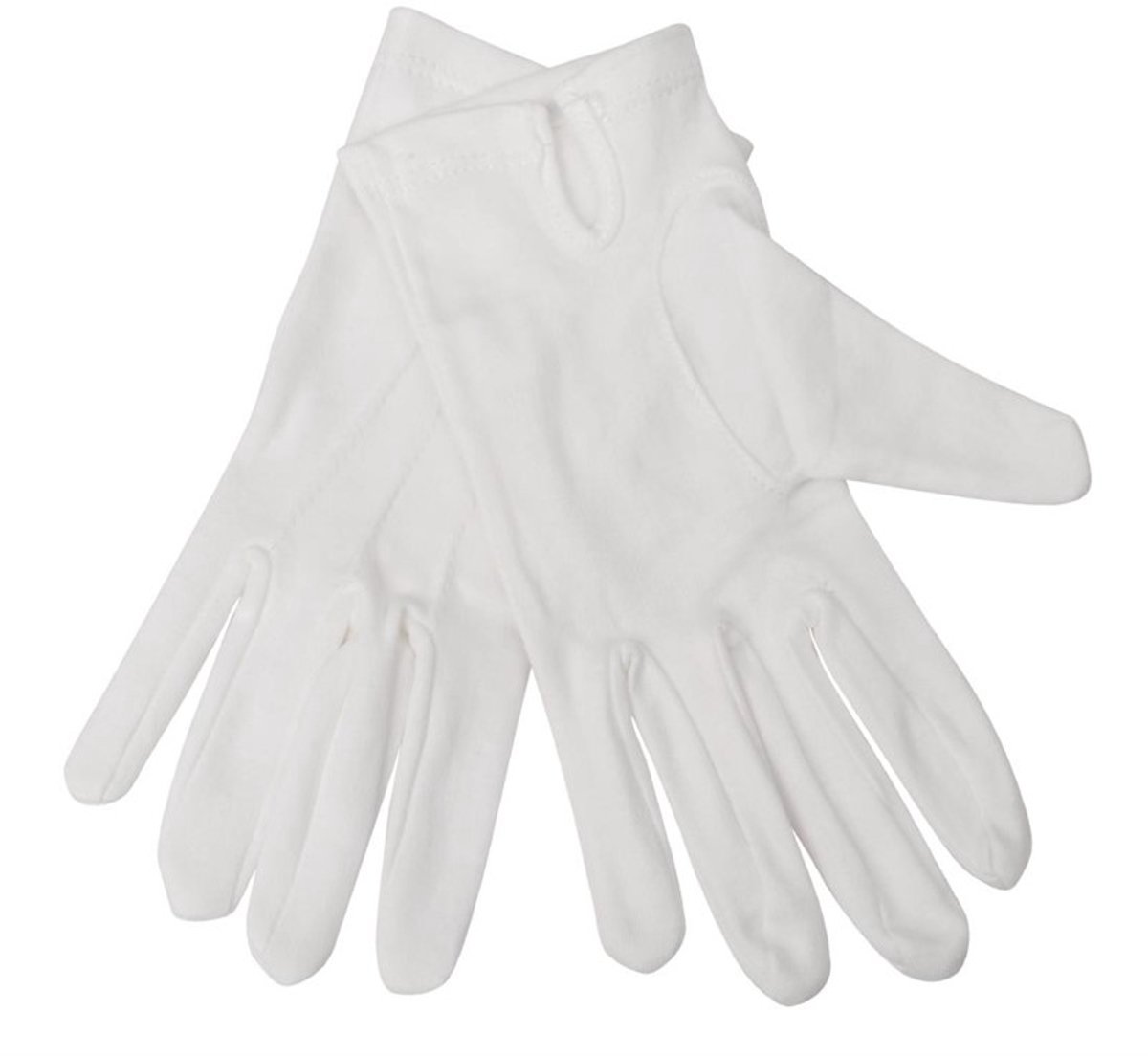 Iso serveerhandschoenen dames wit L