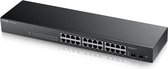 Zyxel GS-1900-24 v2 Géré L2 Gigabit Ethernet (10/100/1000) 1U Noir