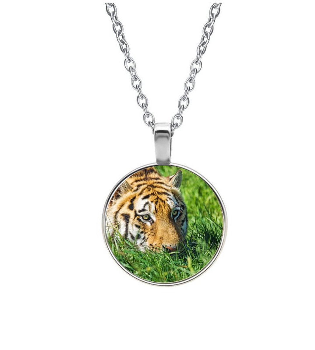 Ketting Glas - Tijger