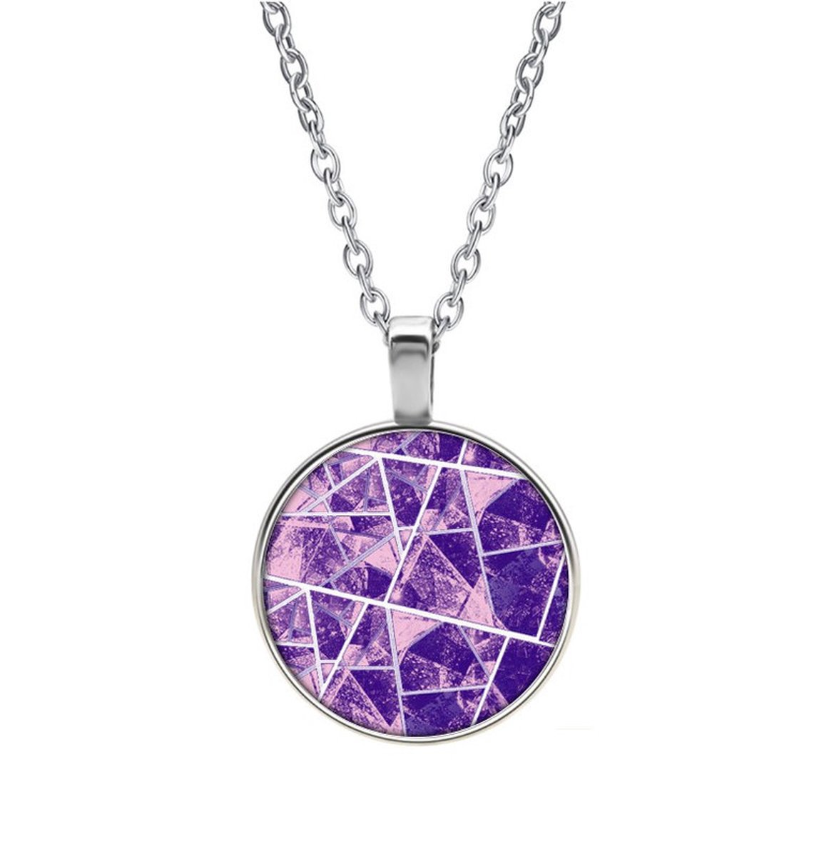 Ketting Glas - Glas Mozaik