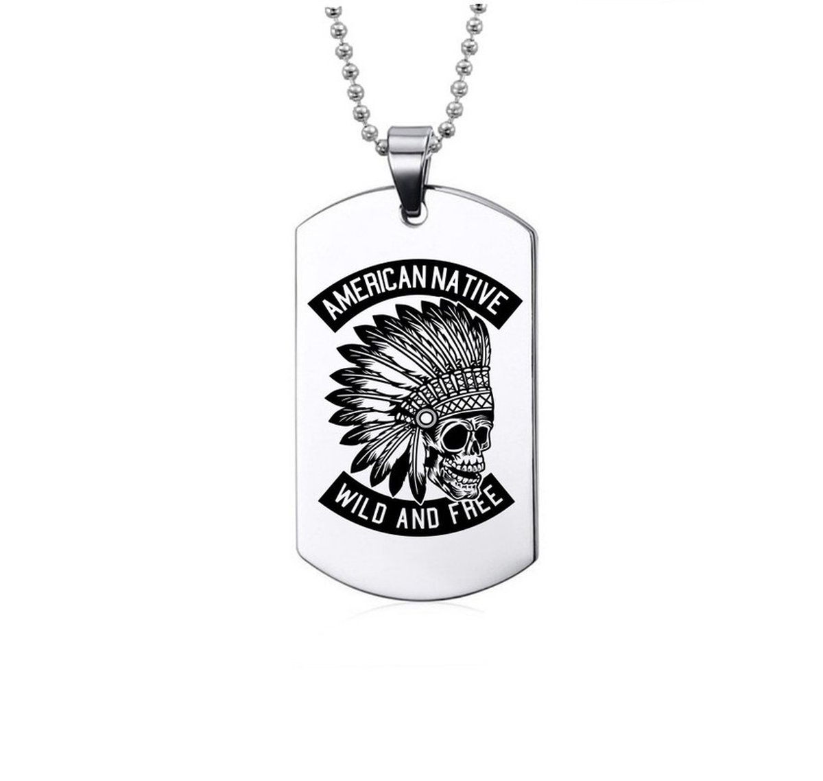 Ketting RVS - American Native