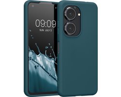 kwmobile telefoonhoesje geschikt voor ASUS Zenfone 10 / Zenfone 9 - Hoesje voor smartphone - Back cover in petrol