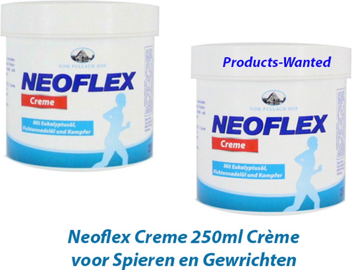 2-Potten Neoflex Creme 250ml Crème voor Spieren en Gewrichten
