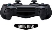 Gadgetpoint | Gaming Controller(s) Stickers | Accessoires geschikt voor Playstation 4 - PS4 | Game Over