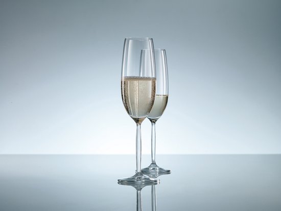 Schott Zwiesel Diva Champagneflûte met MP 7 - 0.22 Ltr - set van 6
