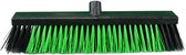 5S PRO TOOLS - Straatbezem - Hard - 45 cm – Zwart/Groen - Duurzaam- Gemaakt van gerecycled kunststof – ECO202455