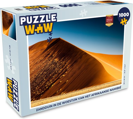 Puzzel Zandduin in de woestijn van het Afrikaanse Namibië - Legpuzzel -  Puzzel 1000... | bol.com