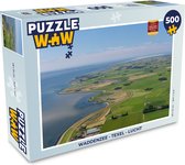 Puzzel Waddenzee - Texel - Lucht - Legpuzzel - Puzzel 500 stukjes