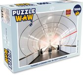 Puzzel Rotterdam - Architectuur - Tunnel - Legpuzzel - Puzzel 1000 stukjes volwassenen